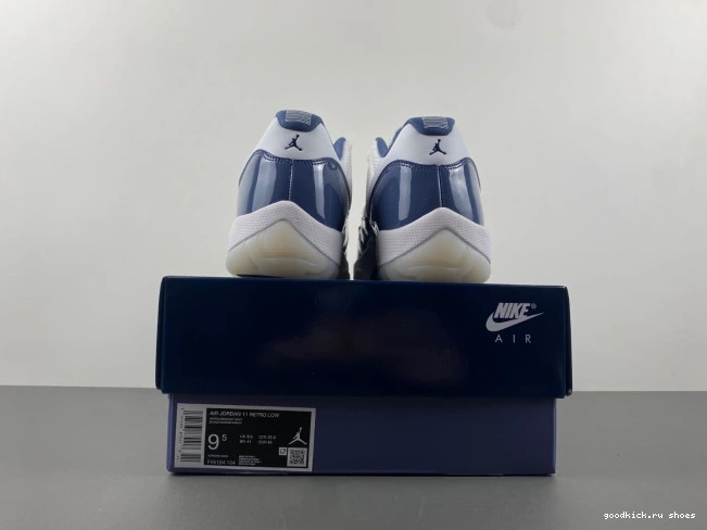 Rep Low Navy Jordan Midnight (2024) FV5104-104 Retro 11 0820